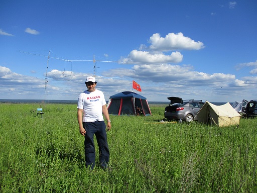 Kozelsk VHF RF 2019 field day test