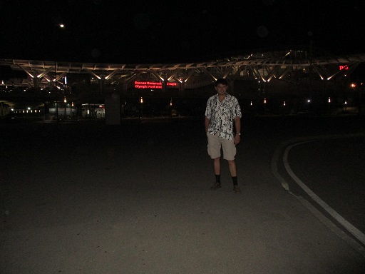 Near the Olimpiysky Park