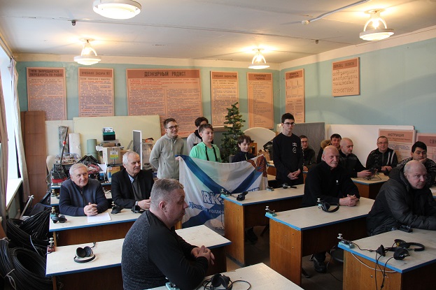 Speed telegraph competition room