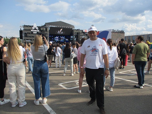 The 'Russian Radio' stage
