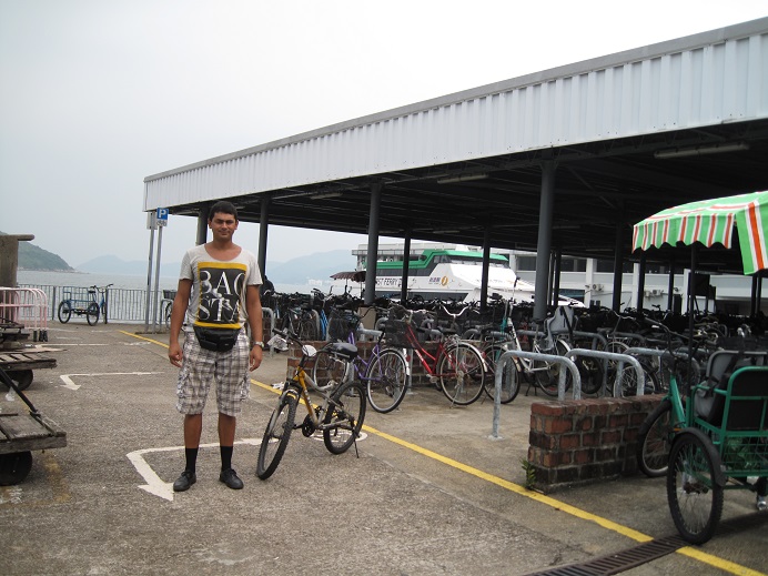 Silvermine Bay ferry port.