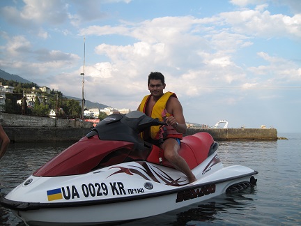 Massandra Beach jet