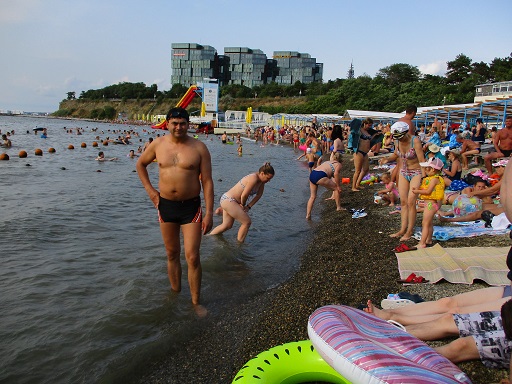 The High Coast beach, Anapa