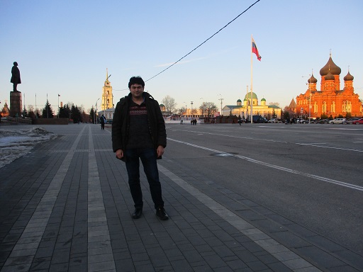 Tula Kremlin and Lenin square