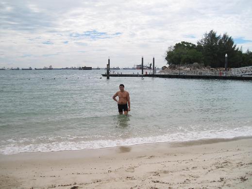 Sentosa beach